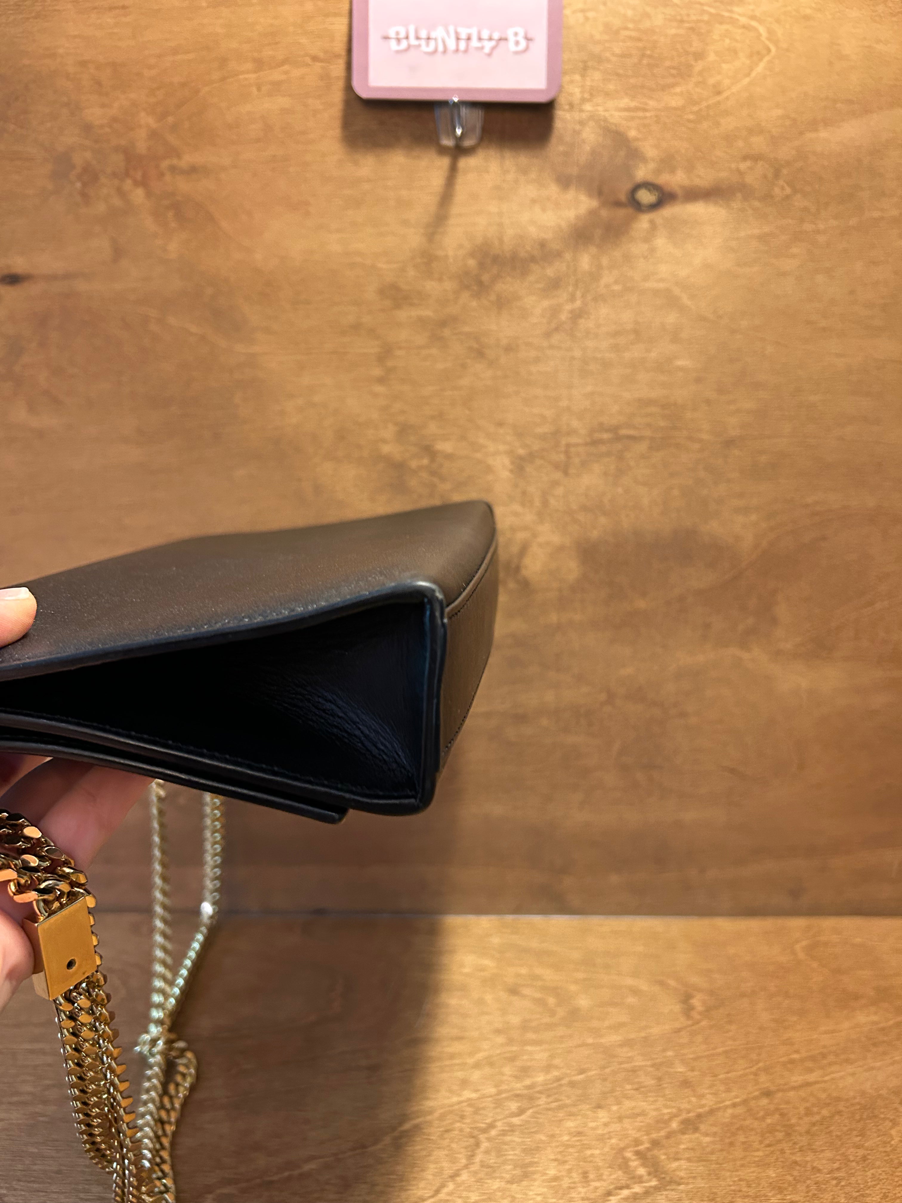Authentic Saint Laurent YSL Kate Bag in Embellished Cloud and Star Patchwork Leather