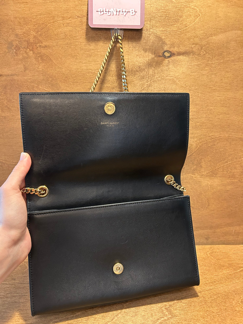 Authentic Saint Laurent YSL Kate Bag in Embellished Cloud and Star Patchwork Leather