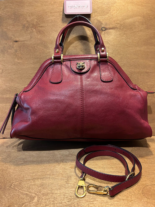Authentic Gucci Re(Belle) Medium - Red Grain Calfskin Leather