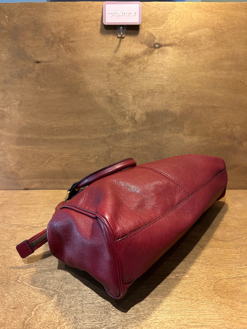 Authentic Gucci Re(Belle) Medium - Red Grain Calfskin Leather